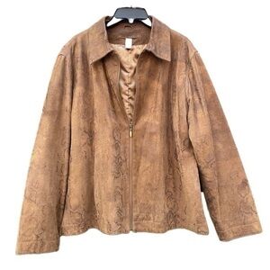 Chico’s Suede Coat